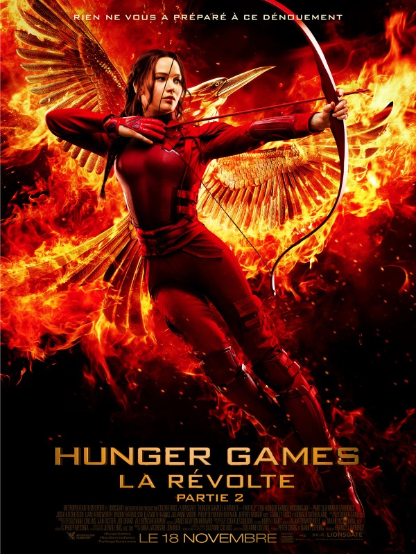 Hunger Games la révolte partie 2 - affiche
